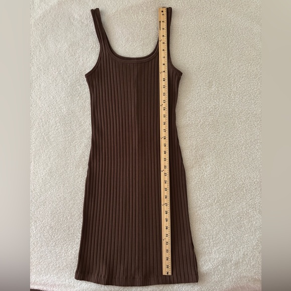 Old Navy Elegant Brown Sleeveless Dress Size Medium - Picture 7 of 7